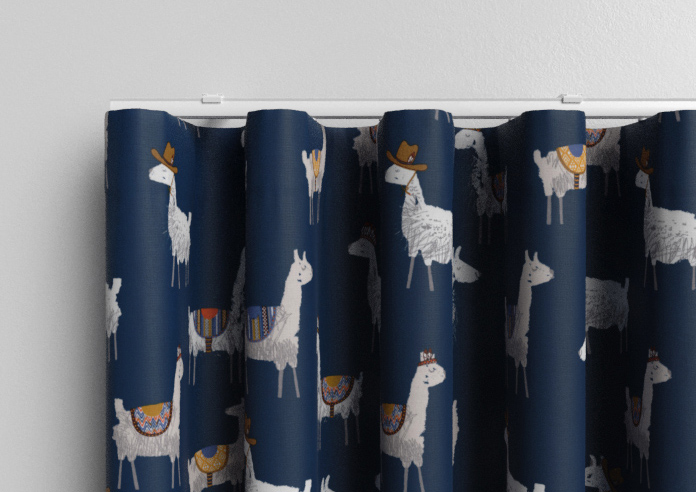 Alpaca, Indigo - Made to Measure Curtains - Image 13